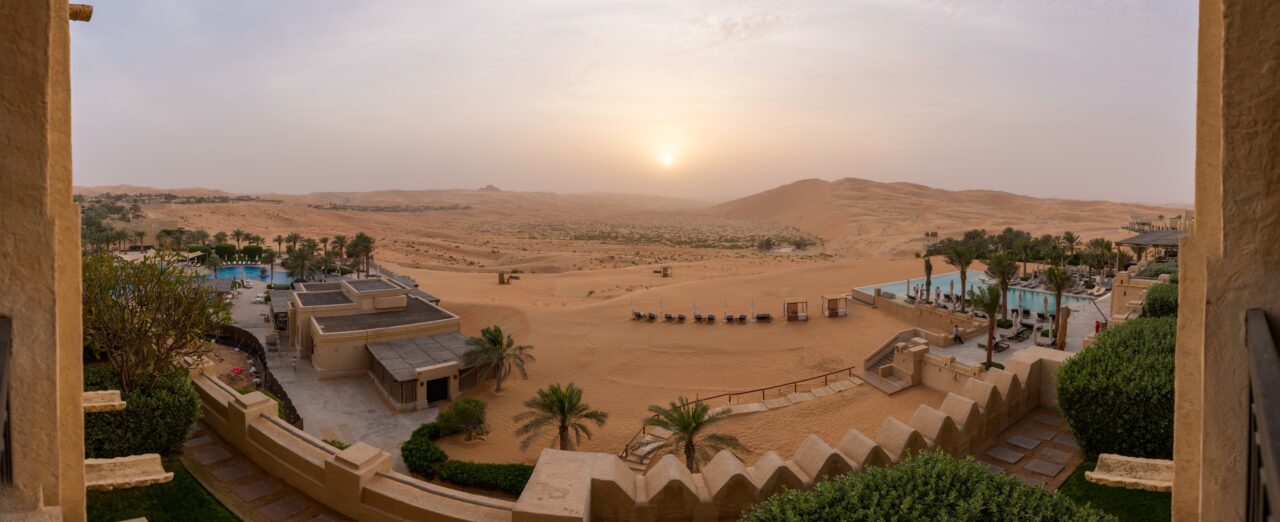 Panorama chambre Qasr Al Sarab