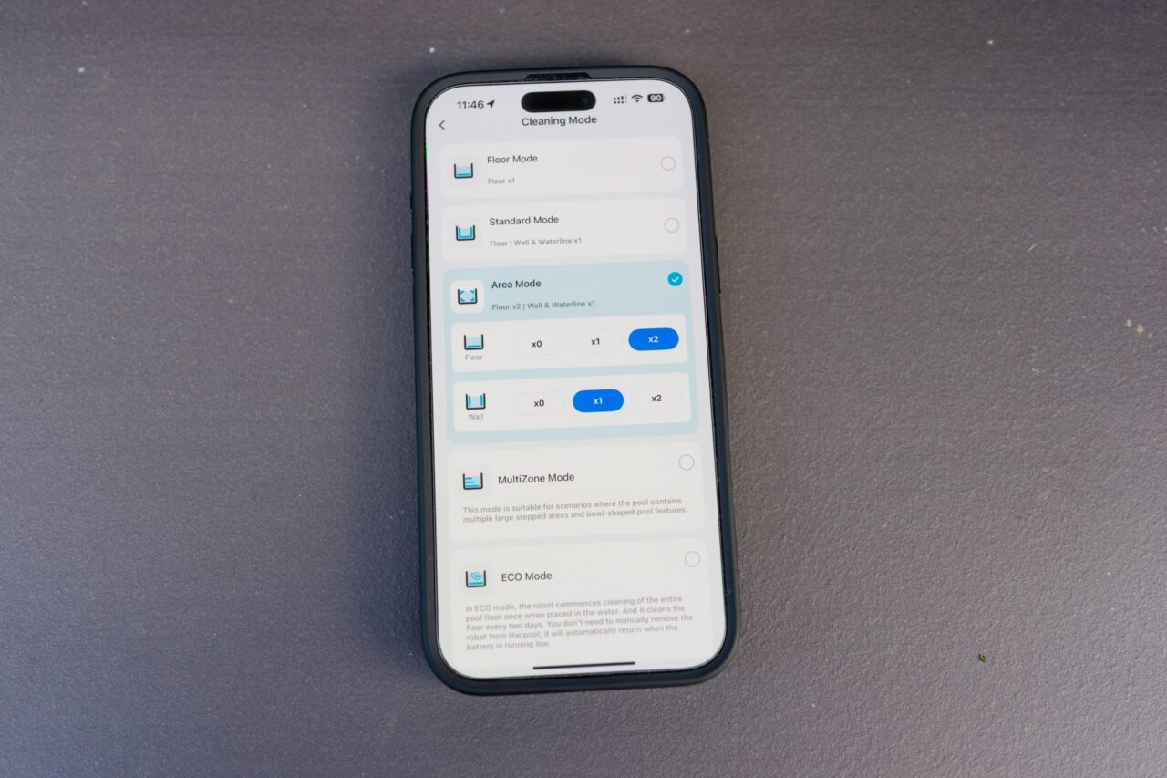 modes nettoyage beatbot application