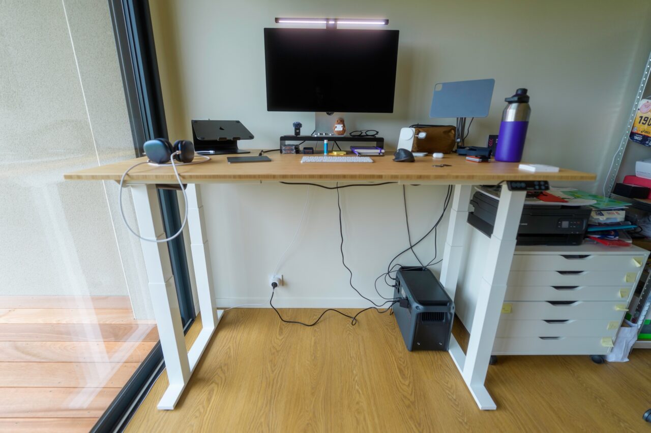 bureau avec dji power 2000