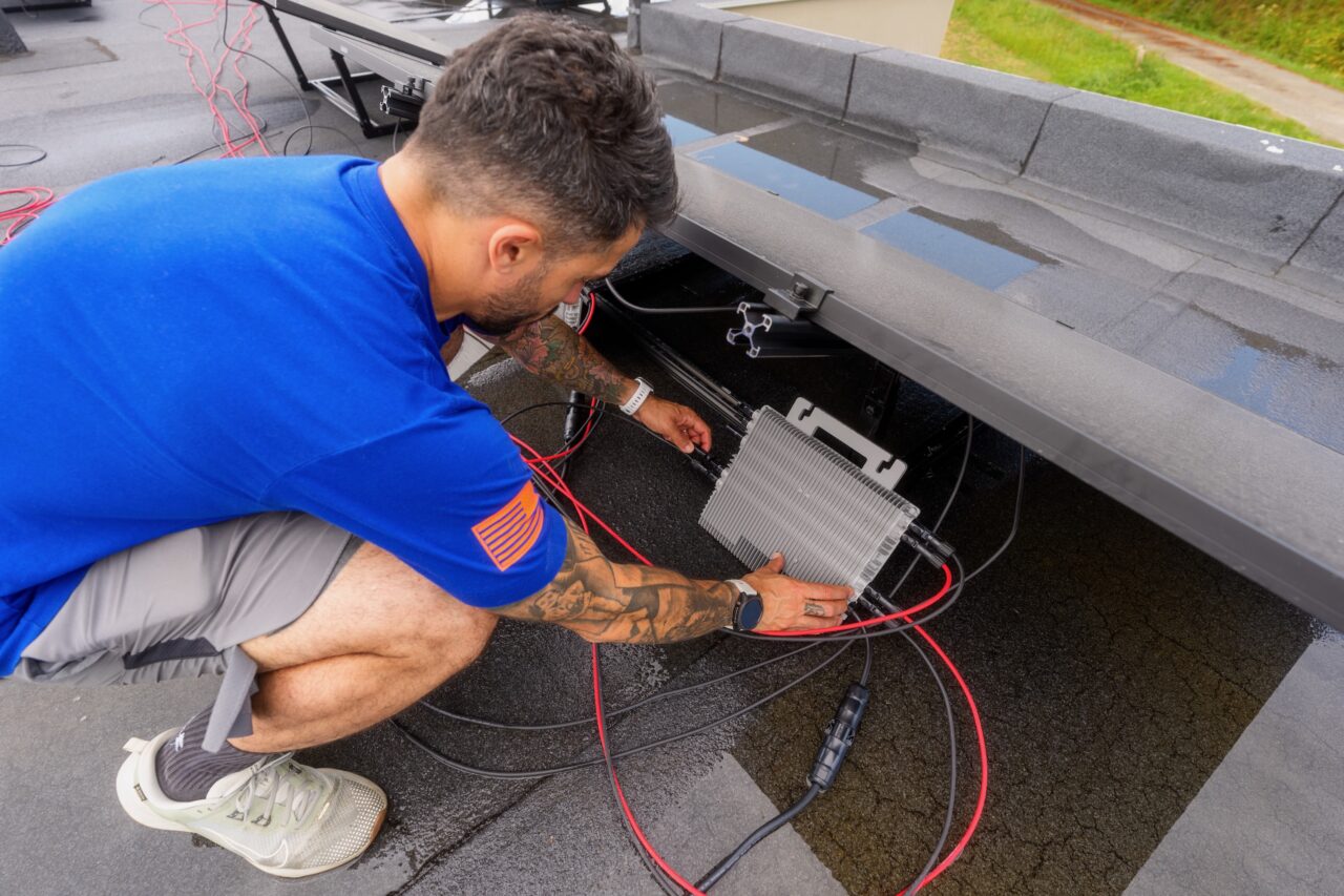 lokan installation onduleur MC4