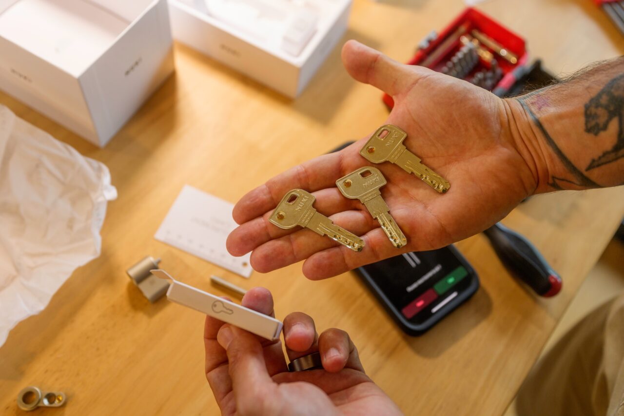 trois cles serrure nuki smart lock ultra