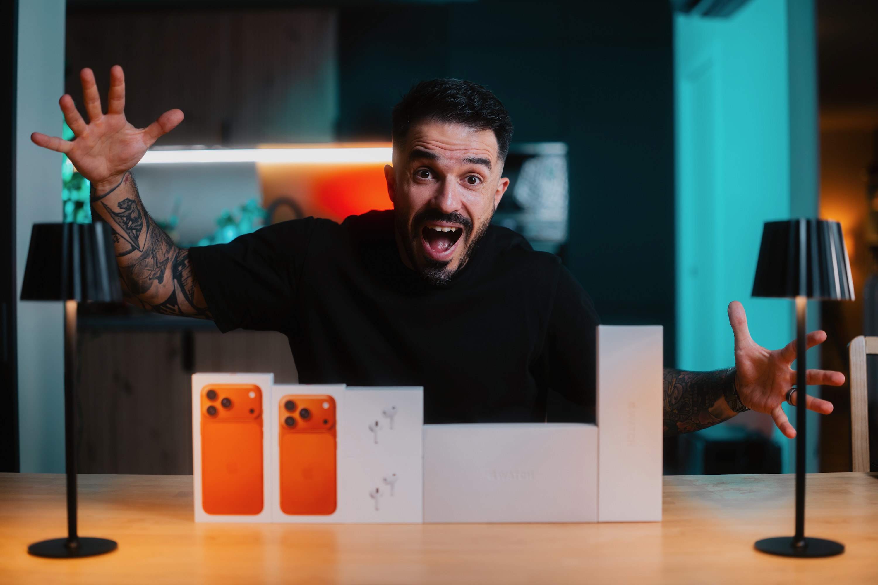 Déballage iPhone 17 Pro Max 2 To, Watch Ultra 3, Series 11, AirPods Pro 3