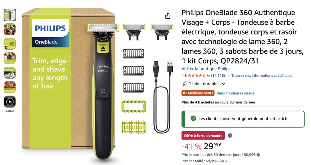 Philips OneBlade 360 Philips OneBlade 360