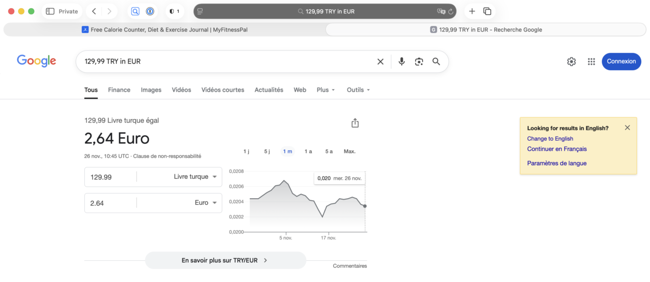 bons plans myfitnesspal annee