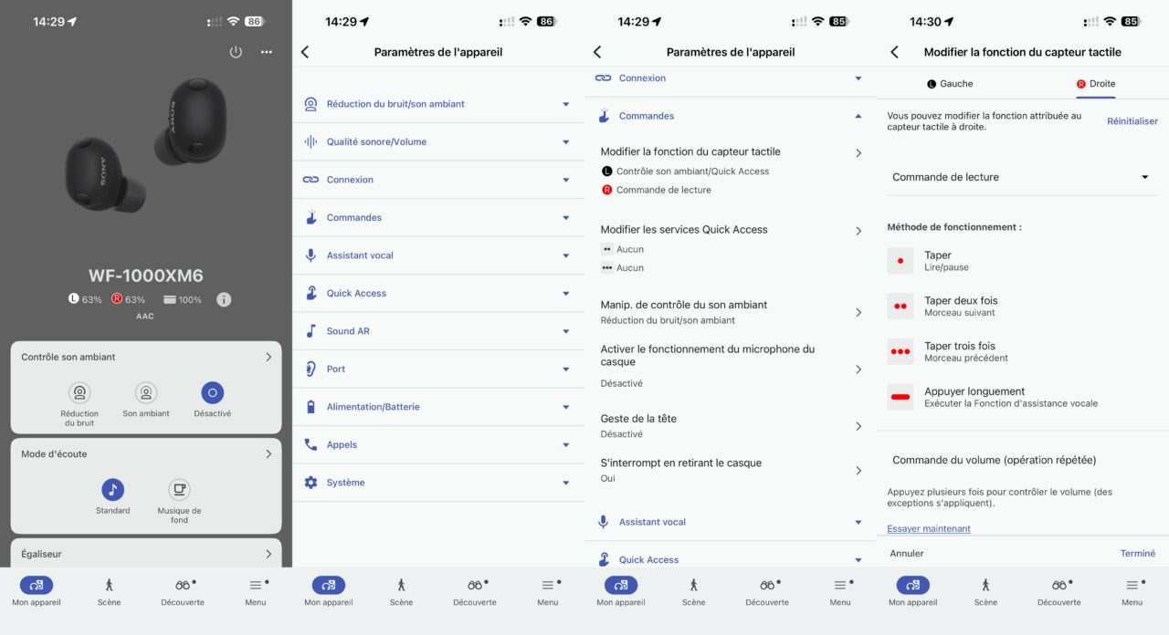 Application Sony Sound Connect