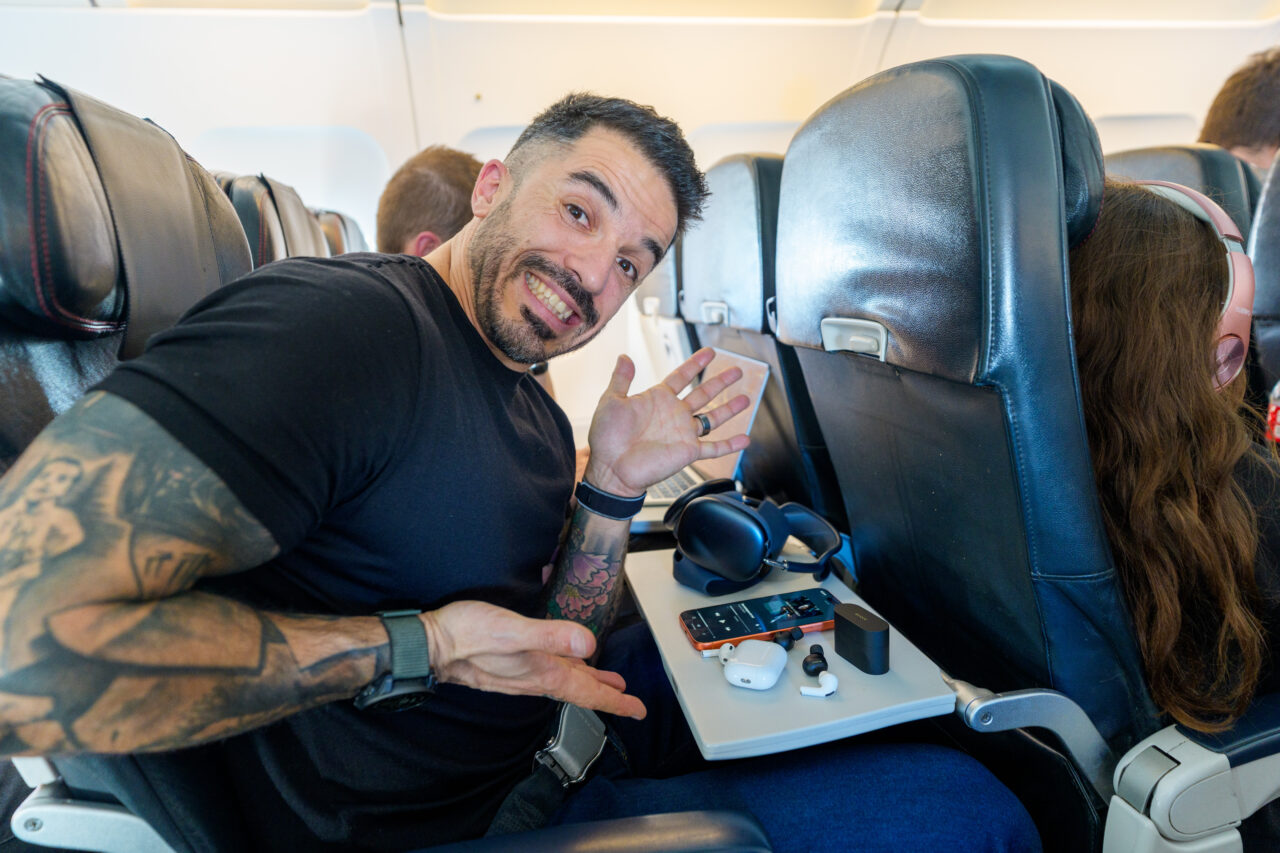 test sony WF 1000XM6 avion