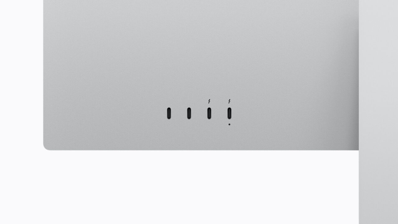 Apple Studio Display XDR ports 260303