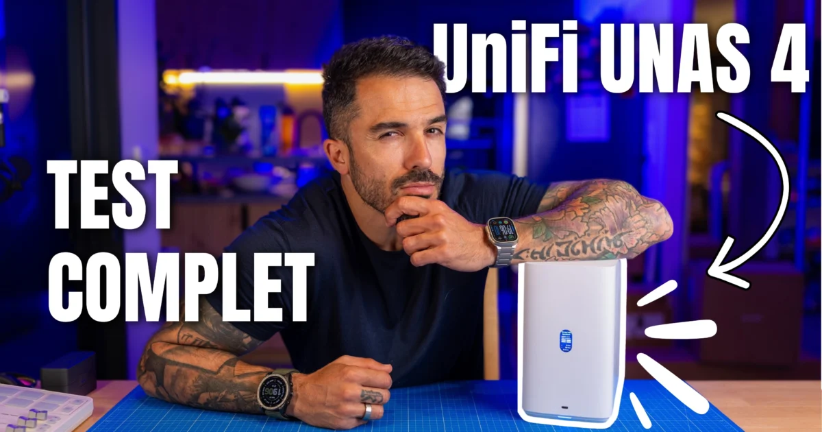 Test du UniFi UNAS 4 : le NAS 4 baies à 400 EUR !