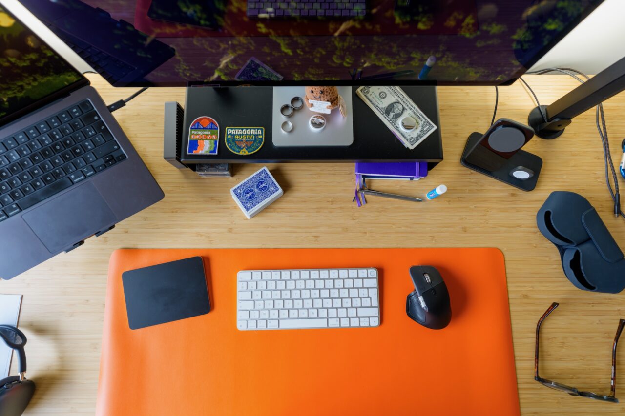 mon setup avant le deballage