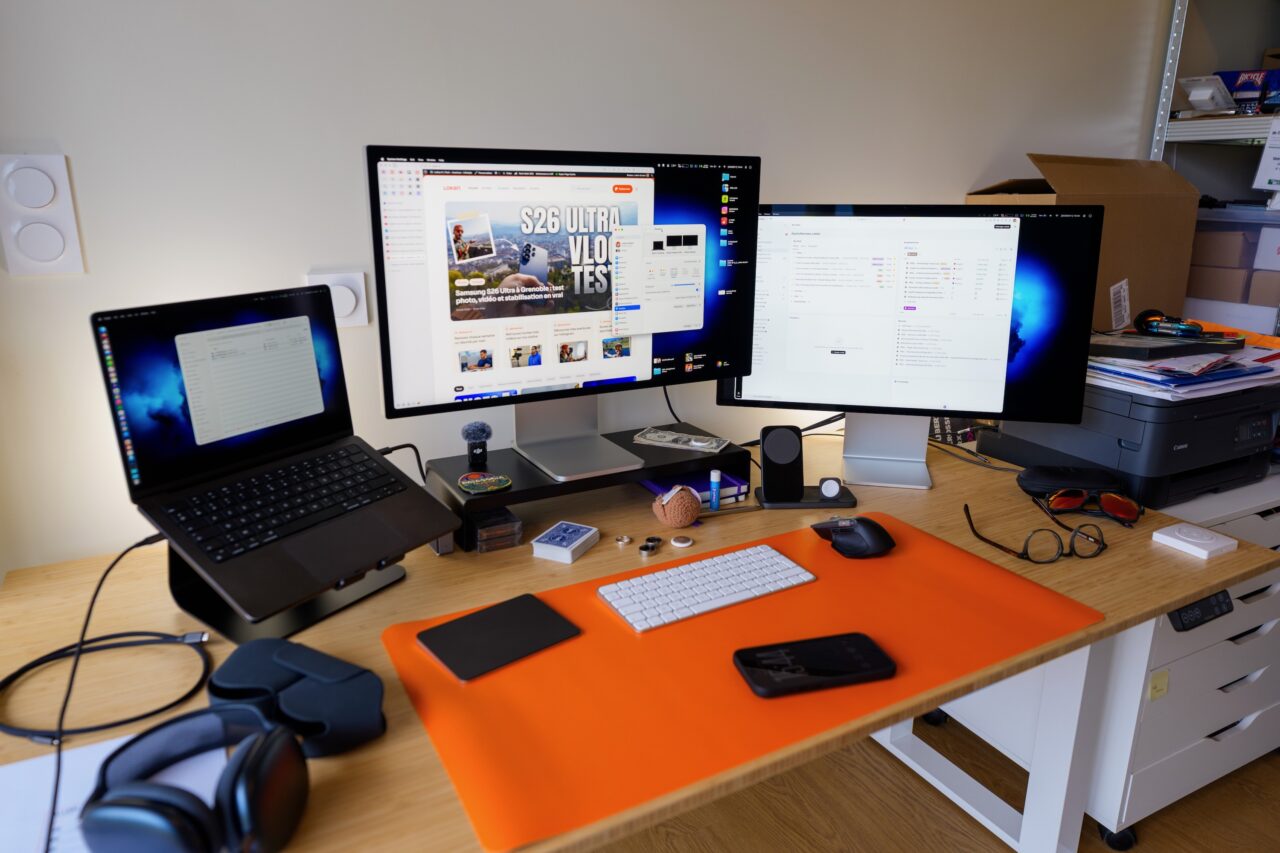 setup de test studio display xdr