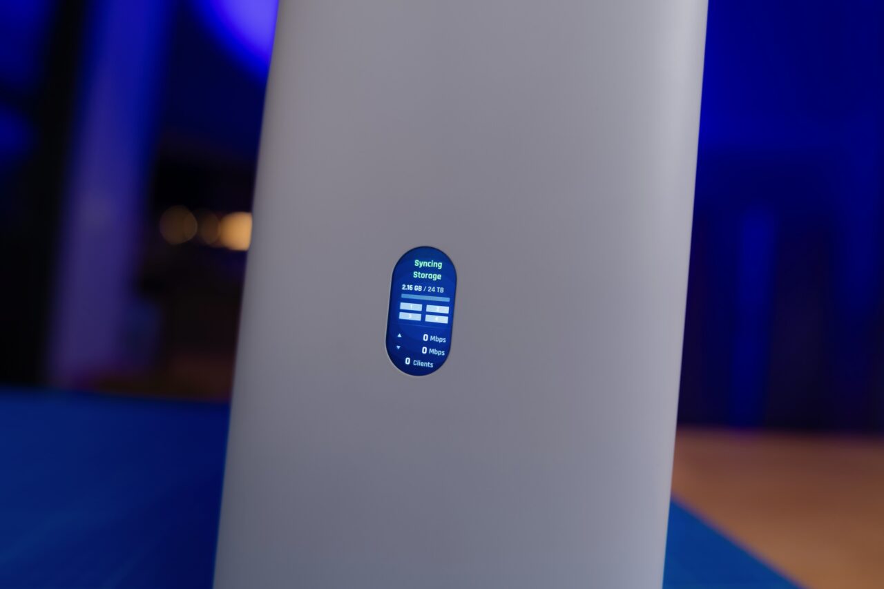 unas 4 ecran synchronisation disques