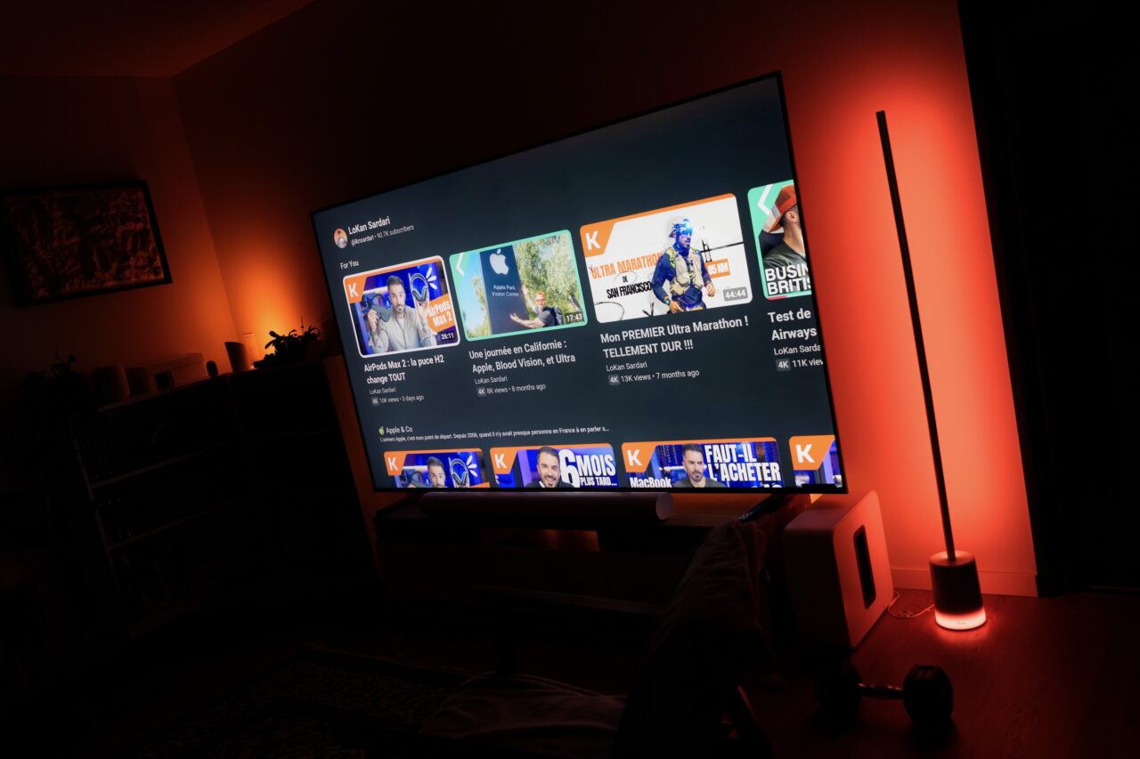 ambiance soiree cinema maison homekit