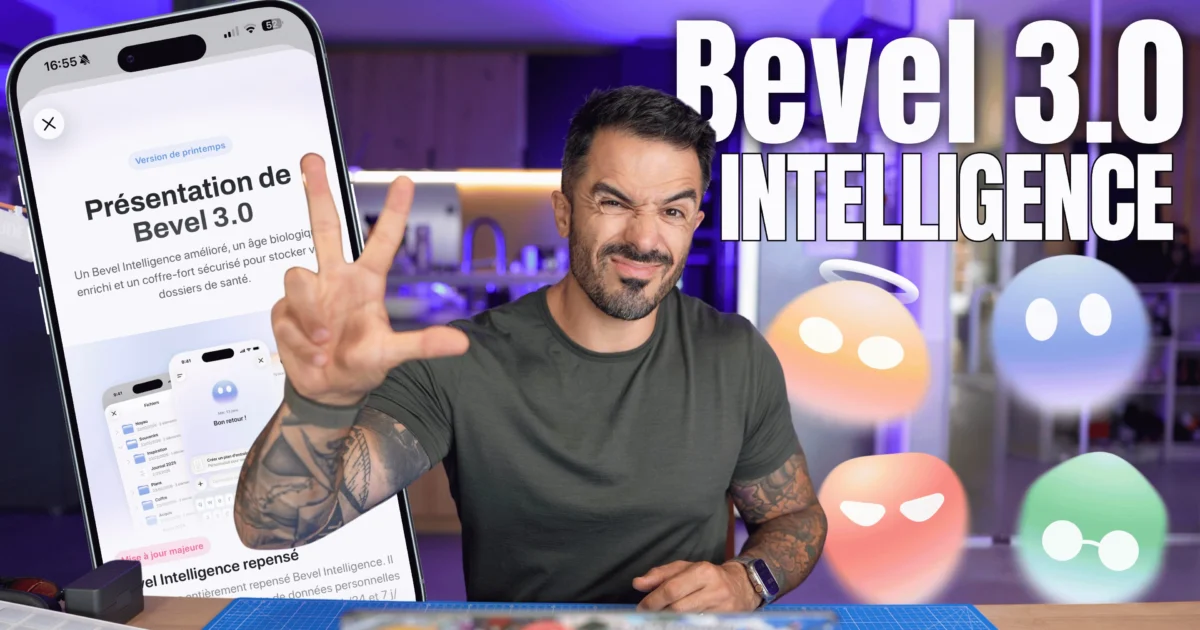 Bevel 3.0 : coach IA, âge biologique et analyses sanguines