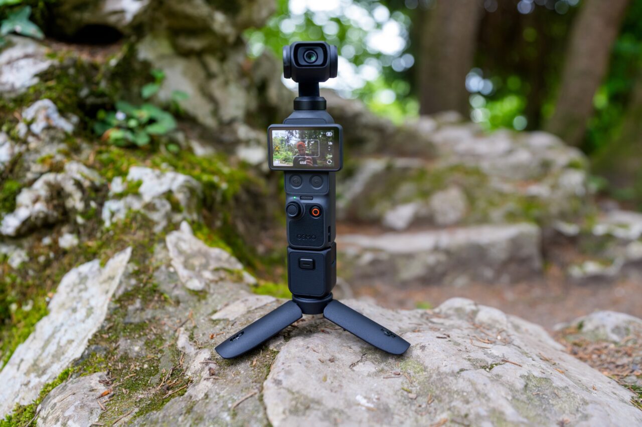 DJI Pocket 4 nacelle stabilisation DJI Pocket 4 nacelle stabilisation