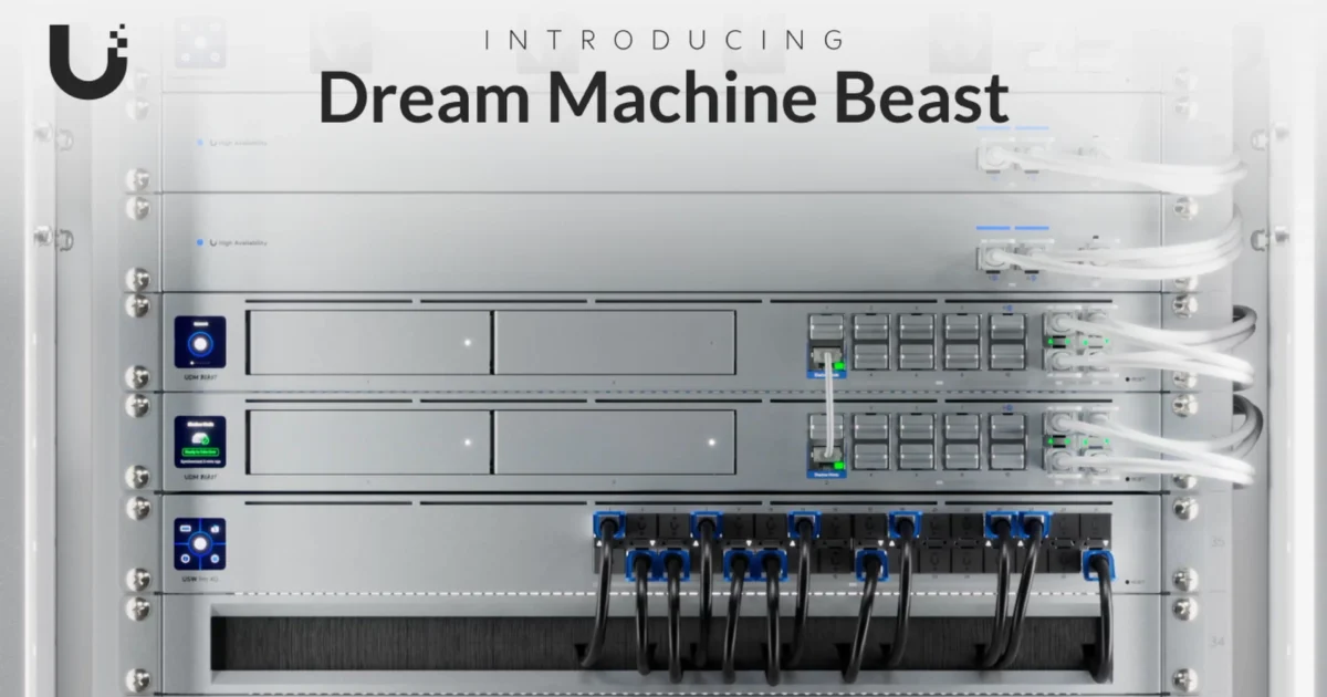 UniFi UDM Beast : j’ai commandé la nouvelle Dream Machine