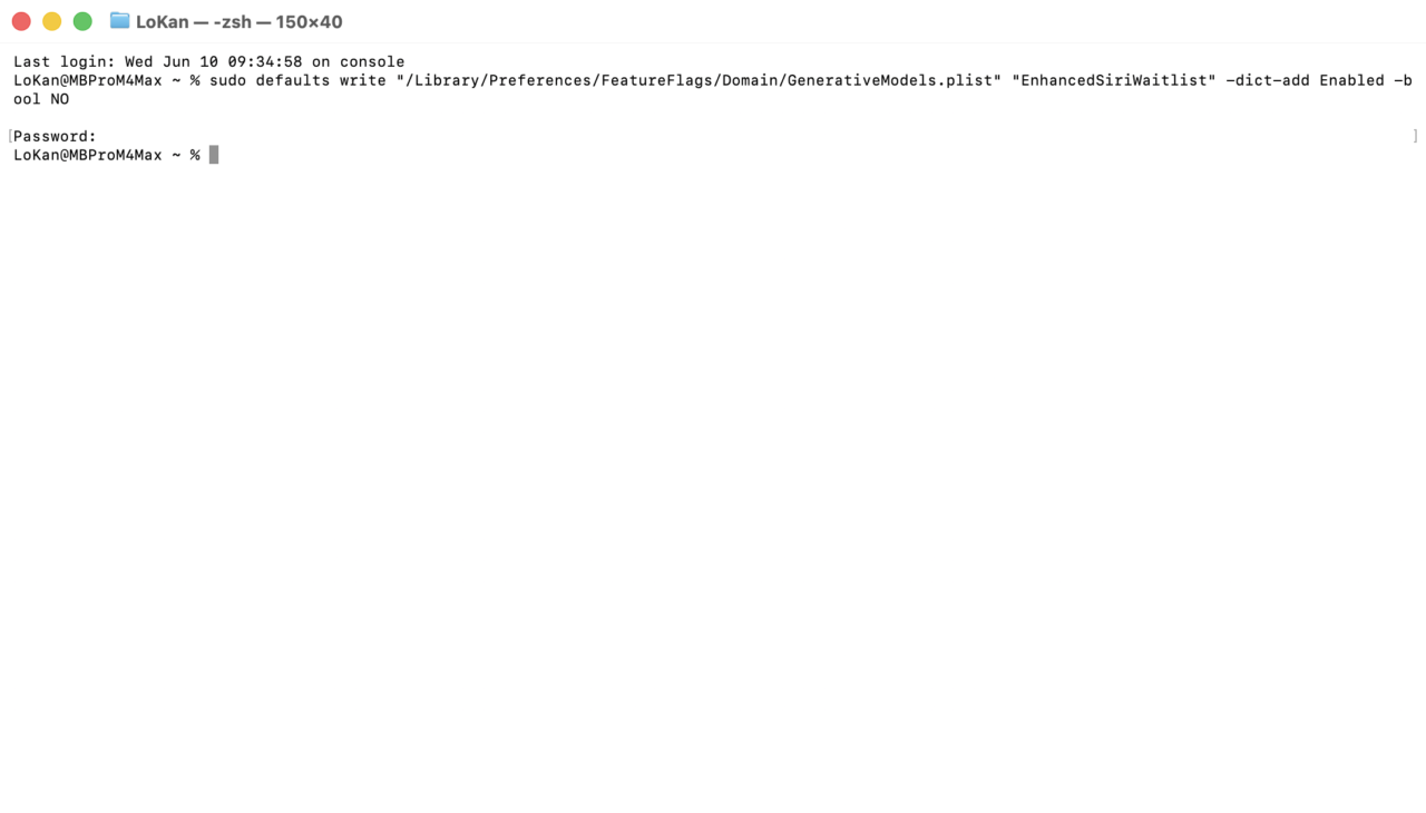 commande terminal siri AI macOS 27 commande terminal siri AI macOS 27