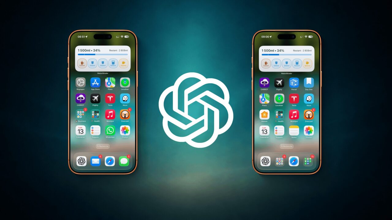 ChatGPT modifie Springboard iPhone
