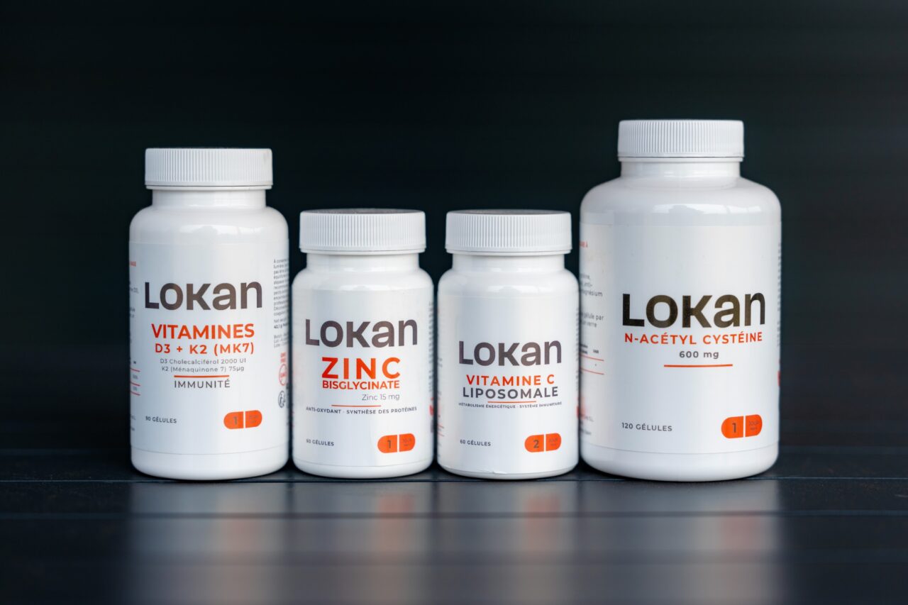 lokan nutrition pack immunite Pack Immunité Complet LoKan Nutrition avec vitamine D3+K2, zinc, vitamine C et NAC