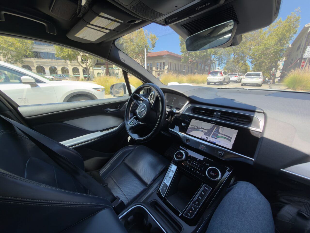 interieur waymo san conducteur