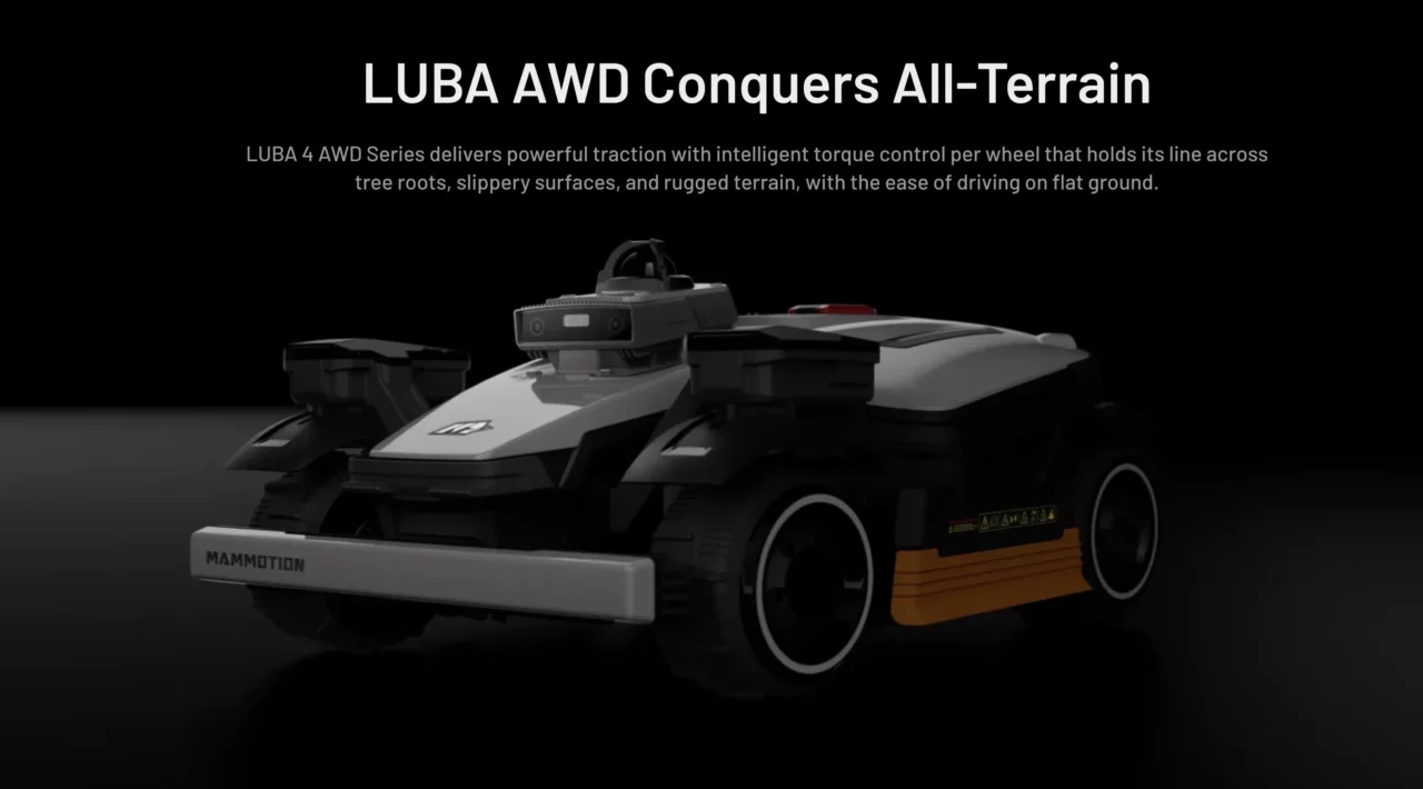 Mammotion LUBA 4 AWD : le robot tondeuse qui veut enfin finir les bordures