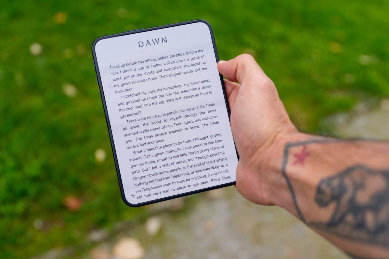 lecture iphone duo ouvert